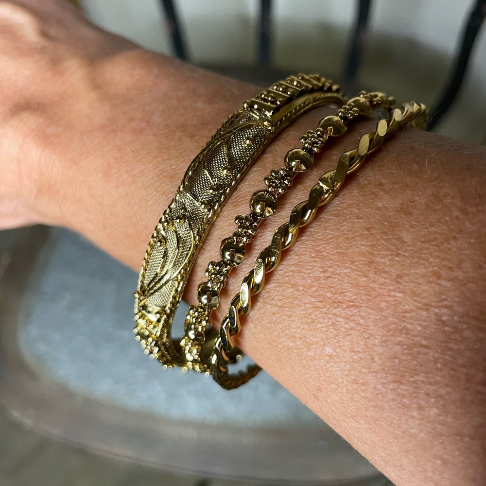 NEW Amrita Bangle Bracelets set of three - Picture 9 of 15